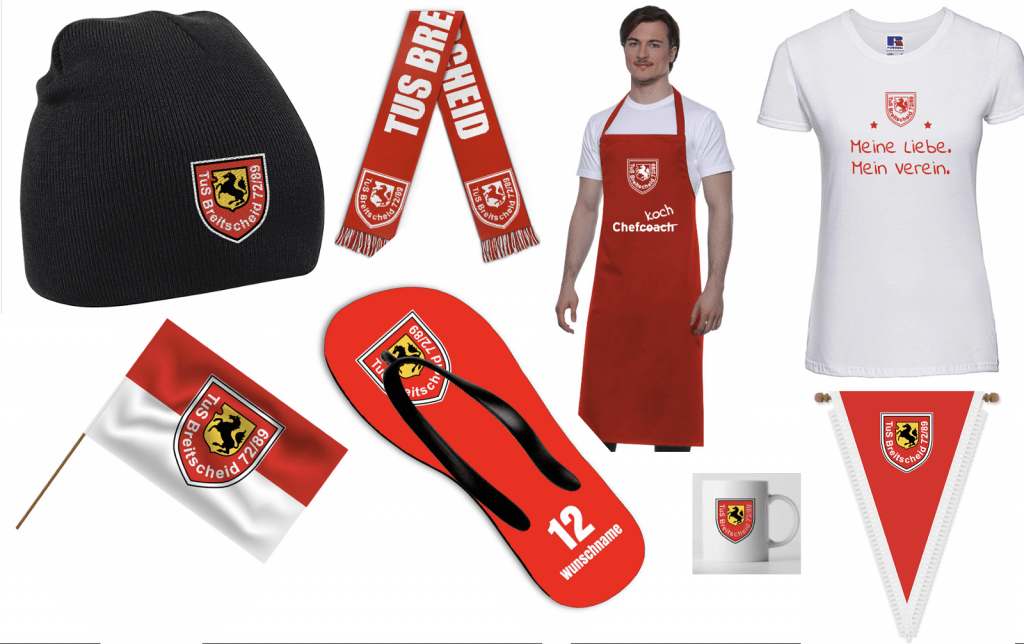 TuS mit eigenem Fanshop – TuS Breitscheid